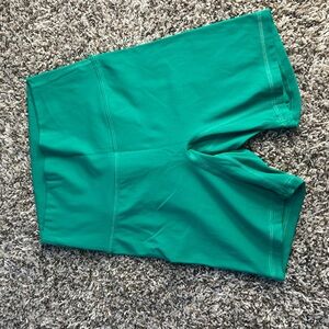 Vibrant Teal Women's Bike Shorts